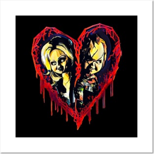 Chucky and Tiffany Posters and Art